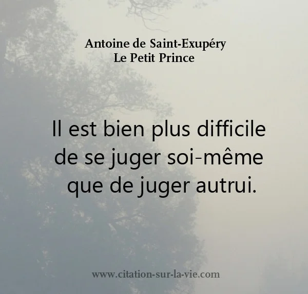 Il est bien plus difficile autrui