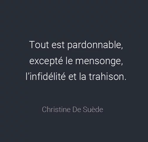 citation amour trahison