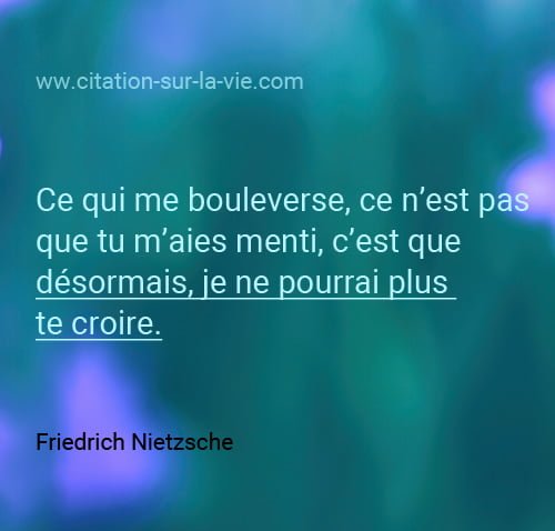 citation amour triste nietche