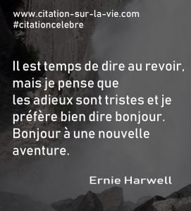 Citation Nouveau Depart Amour Depart Professionnel