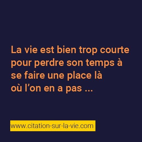 Citations Courtes Sur La Vie Ta Vie Est Un Catalogue De Voyages