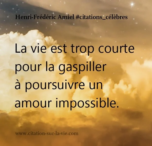 citation amour impossible