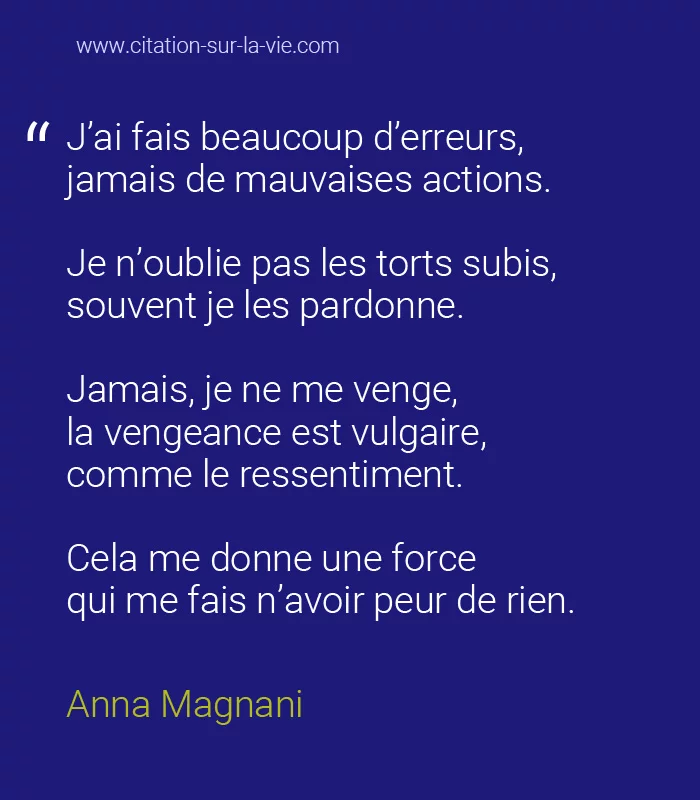 citation J'ai fais beaucoup d'erreurs