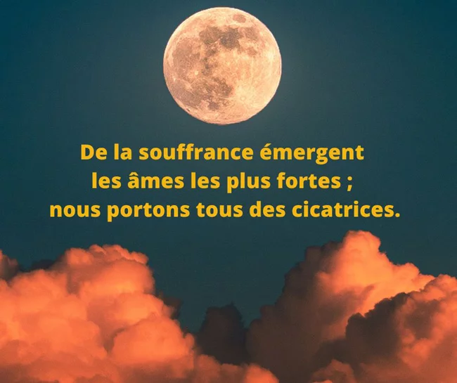citations souffrance ames fortes