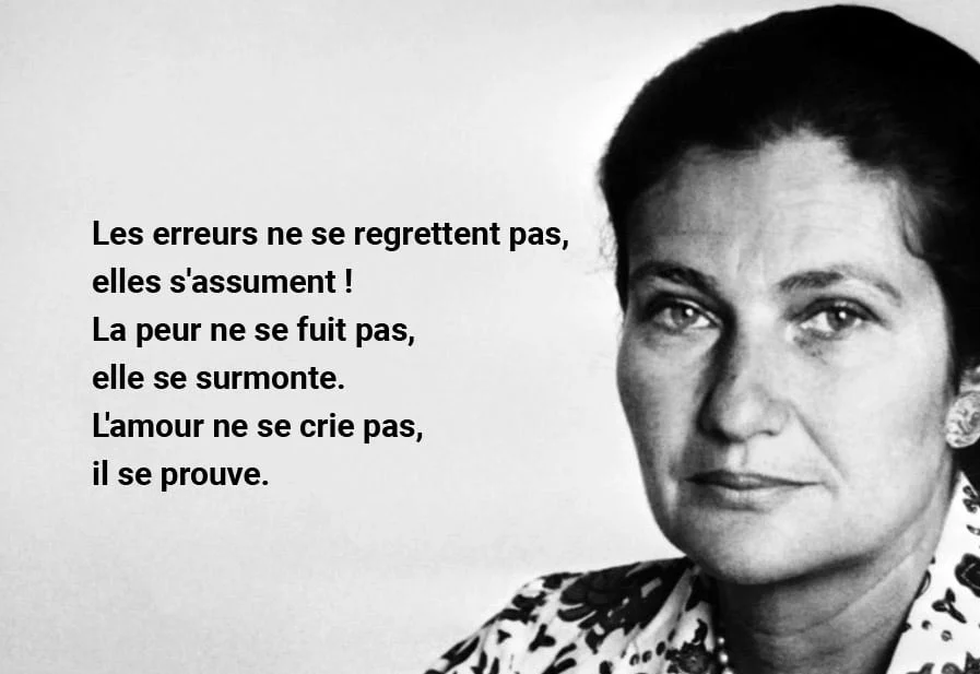 simone veil citation sur les erreurs assument