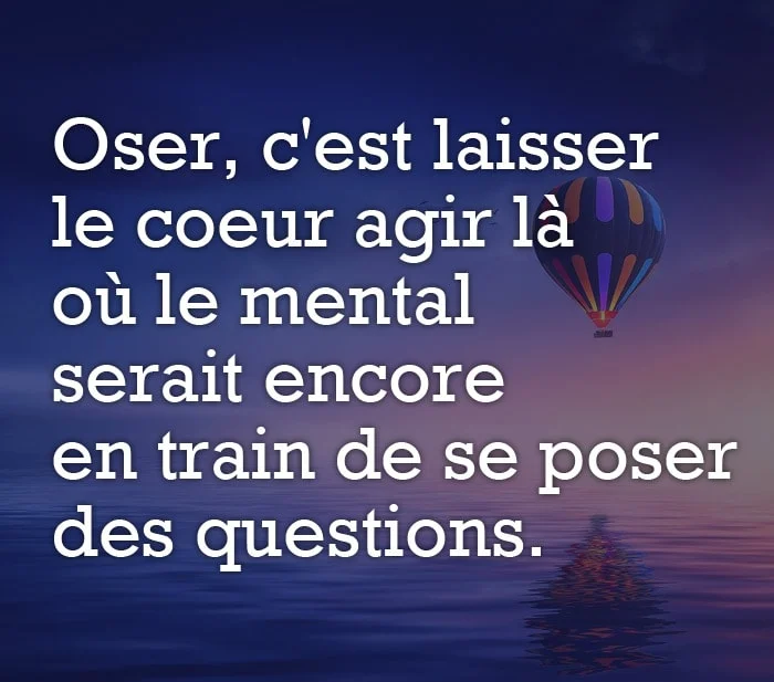 citation oser se lancer