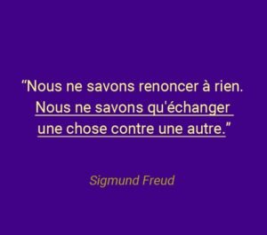 citation freud sur renoncer