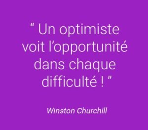 citation Churchill optimiste