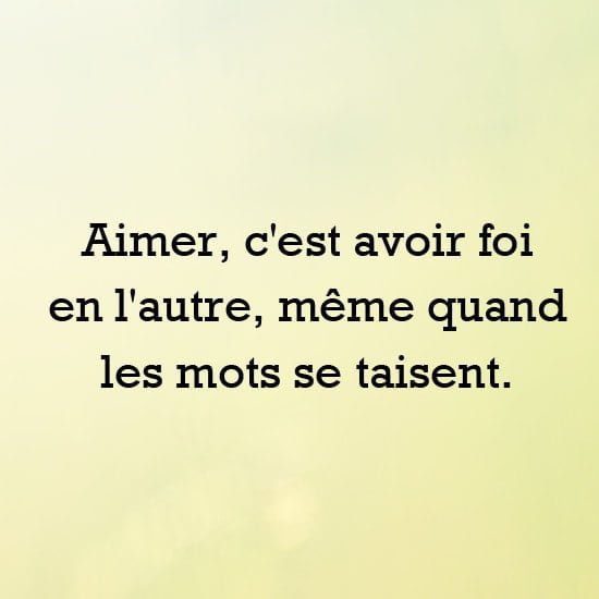 citation confiance amour