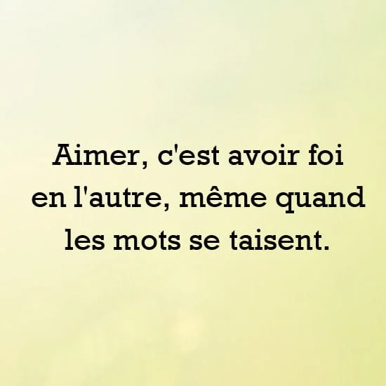 citation confiance amour