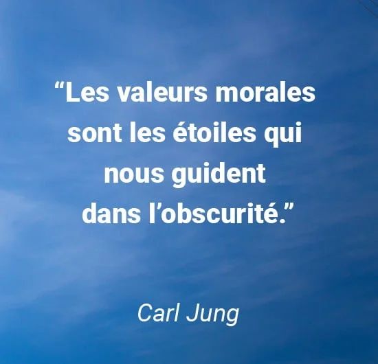 citations sur les valeurs morales