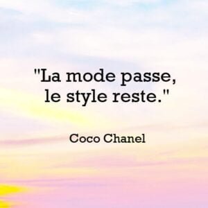 Coco Chanel citation simplicité