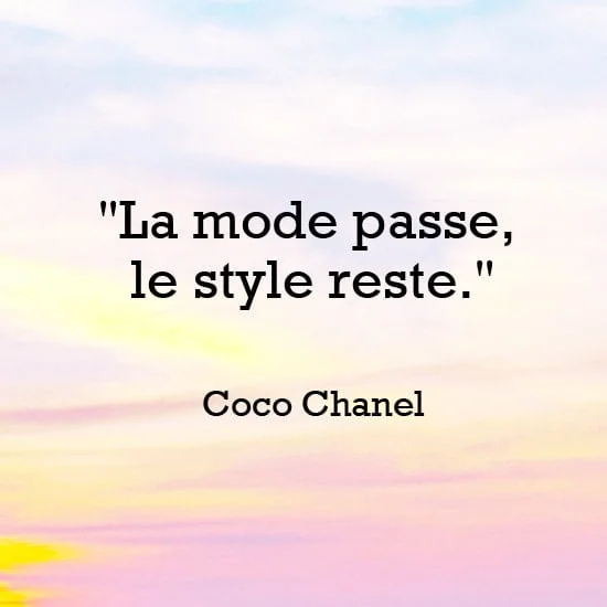 Coco Chanel citation simplicité