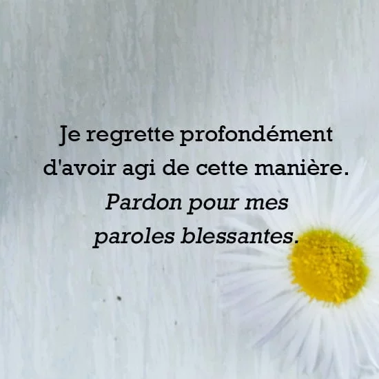 texte pardon pour mes paroles blessantes