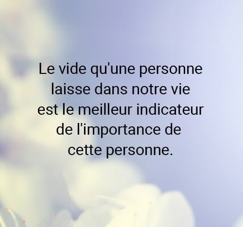 texte sur le manque d'une personne qu'on aime