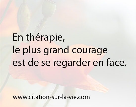 citation therapie